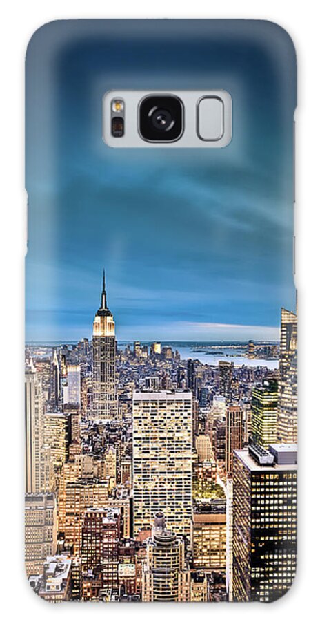 Lower Manhattan Galaxy Case featuring the photograph Manhattan #2 by Pawel.gaul