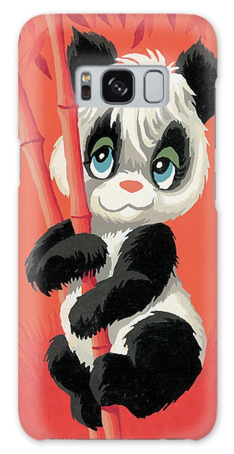 Animal Galaxy Case featuring the drawing Panda bear #2 by CSA Images