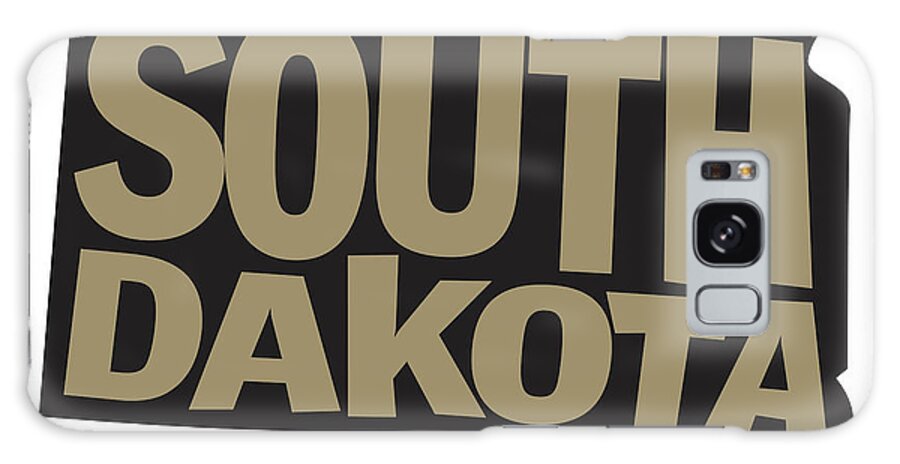 South Dakota Galaxy Case featuring the mixed media South Dakota #2 by Art Licensing Studio