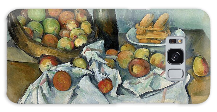 Fruit Galaxy Case featuring the painting The Basket Of Apples by Paul Cezanne