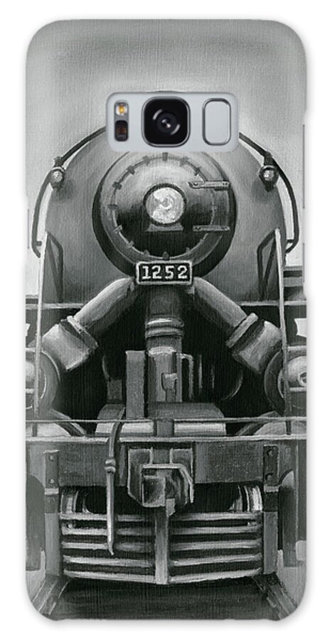 Transportation Galaxy Case featuring the painting Vintage Train #2 by Ethan Harper