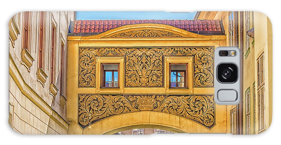 Alley Galaxy Case featuring the photograph Architecture of Prague #21 by Vivida Photo PC