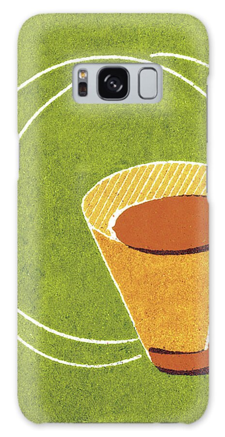 Beverage Galaxy Case featuring the drawing Cup of coffee #21 by CSA Images