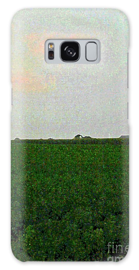 Walter Paul Bebirian Galaxy Case featuring the digital art 3-11-2009t by Walter Paul Bebirian