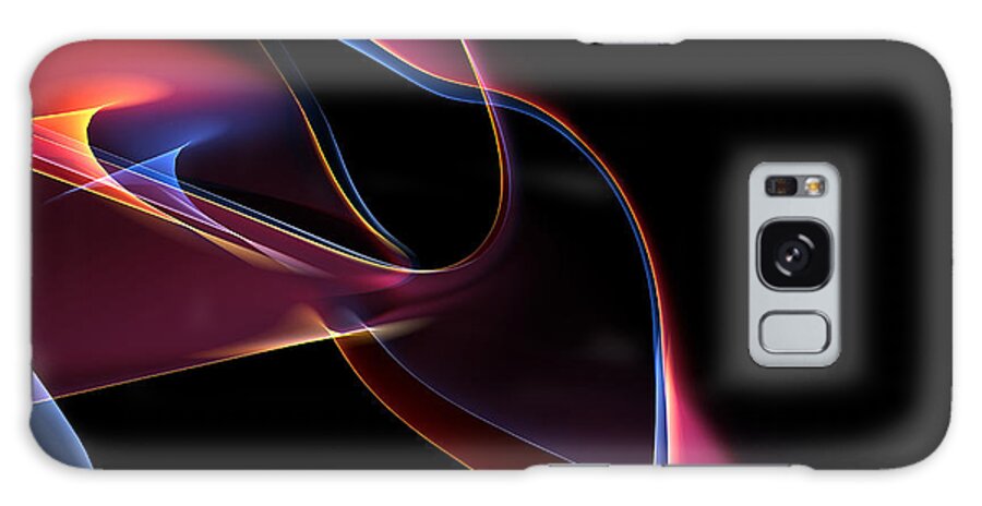 Magic Galaxy Case featuring the digital art 3d Rendered Backgrounds by Esolbiz