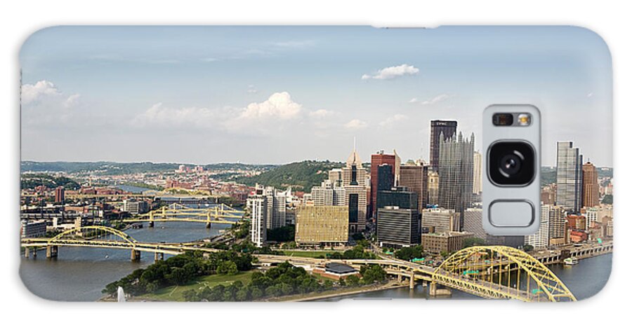 Arch Galaxy Case featuring the photograph Pittsburgh #3 by Jan Tyler