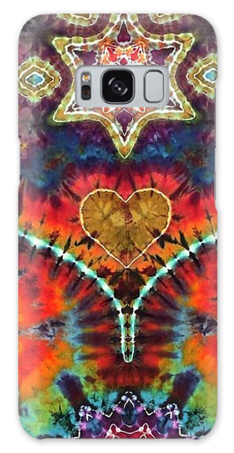 Rob Norwood Tie Dyed Tapestries Galaxy Case featuring the digital art Rob Norwood by Rob Norwood