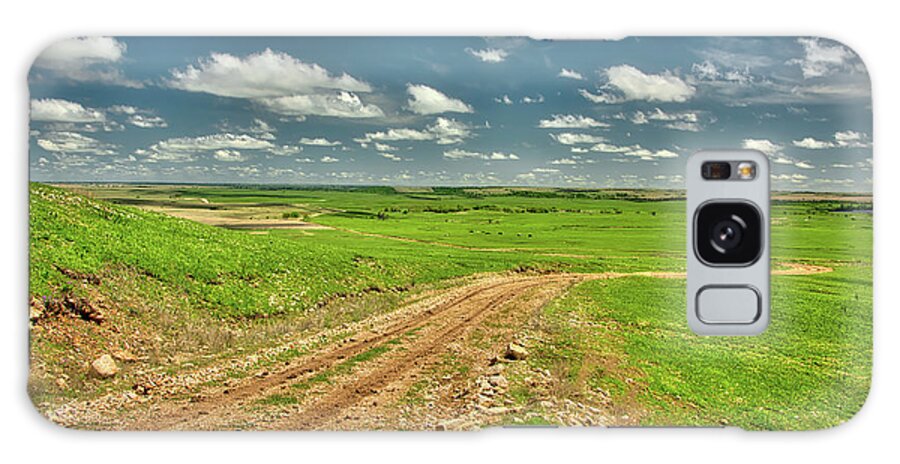 Cloud Galaxy Case featuring the photograph Flint Hills Of Kansas #4 by Michael Scheufler