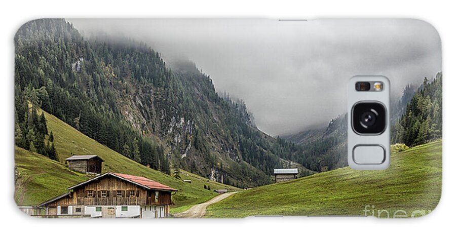Austria Galaxy Case featuring the photograph The Wimmertal in Tirol #2 by Bernd Laeschke