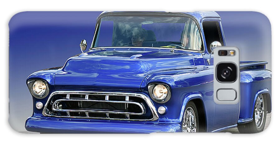 Chevy Galaxy S8 Case featuring the photograph 57 Chevy Pickup by Bill Dutting