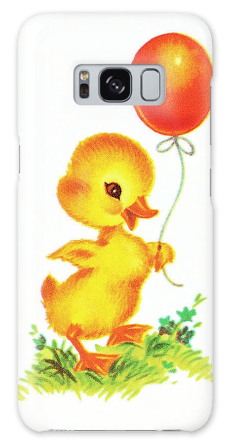 Animal Galaxy Case featuring the drawing Chick #6 by CSA Images