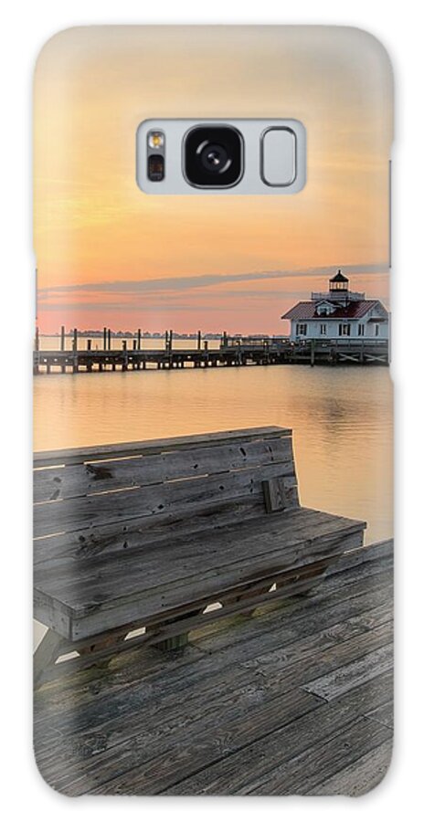 Lighthouse Galaxy Case featuring the photograph Roanoke Island #6 by Jeff Burcher