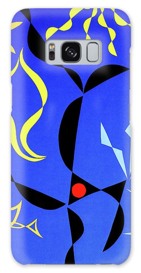 Abstract Galaxy Case featuring the mixed media 69co by Pierre Henri Matisse
