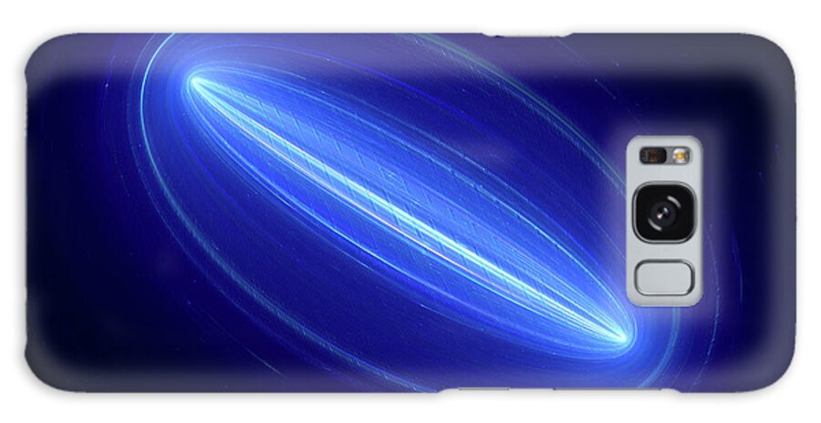 Plasma Galaxy Case featuring the photograph Plasma #7 by Sakkmesterke/science Photo Library