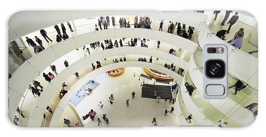 Iinterior Of Solomon R Guggenheim Museum Galaxy Case featuring the photograph 733-3503 by Robert Harding Picture Library