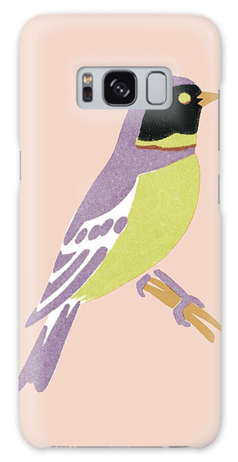 Animal Galaxy Case featuring the drawing Bird #9 by CSA Images