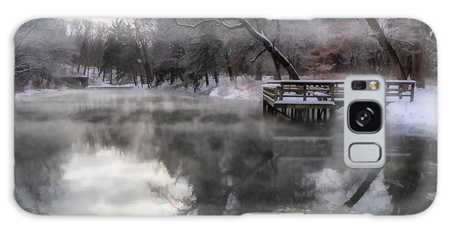 Pond Galaxy Case featuring the photograph A little bit of Paradise by Kristine Hinrichs
