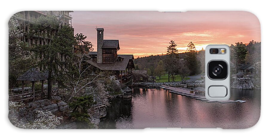 Mohonk Mountain House Galaxy Case featuring the photograph A New Day by Kristopher Schoenleber