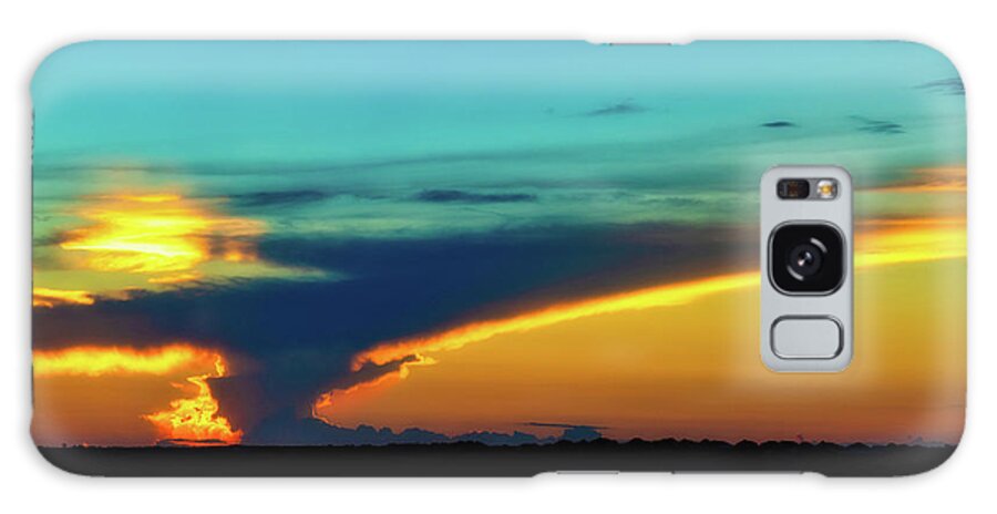 Sunset Galaxy Case featuring the photograph A Painters Sky by Stephen Anderson
