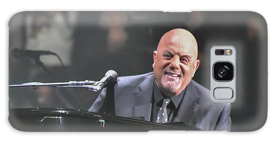 Billy Joel Galaxy Case featuring the photograph A smiling Billy Joel by Alan Goldberg