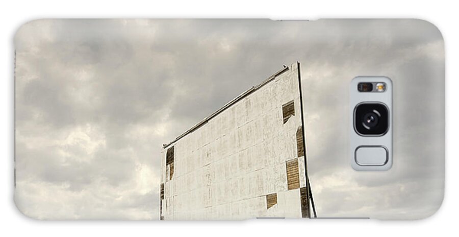 Projection Screen Galaxy Case featuring the photograph Abandoned Drive-in Movie Theater Screen by Ed Freeman