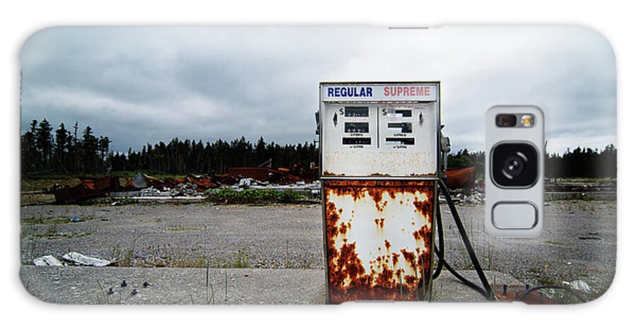 Spooky Galaxy Case featuring the photograph Abandoned Oil Station by Mmac72