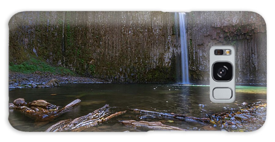 Abiqua Falls Galaxy Case featuring the photograph Abiqua Falls by Catherine Avilez