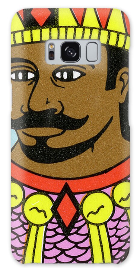 Adult Galaxy Case featuring the drawing African King by CSA Images