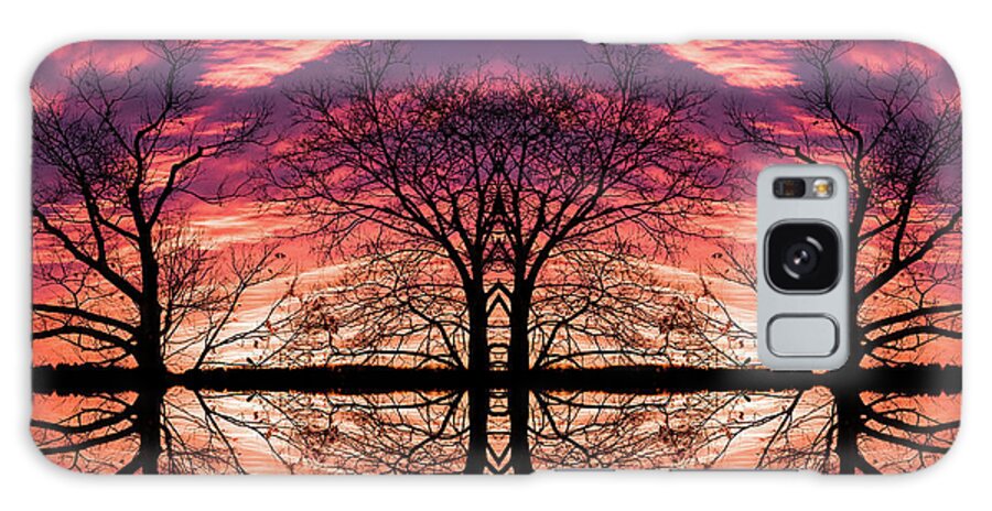 Tree Galaxy Case featuring the photograph After The Last Leave Falls by Bob Orsillo