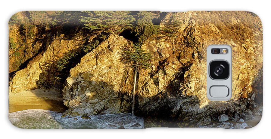 Steve Bunch Galaxy Case featuring the photograph Afternoon at McWay Falls Big Sur by Steve Bunch