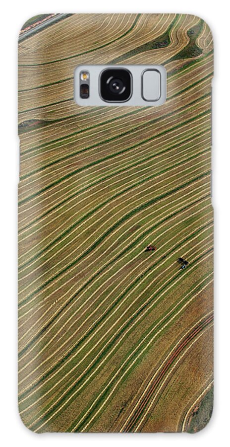 Scenics Galaxy Case featuring the photograph Agriculture by Charles Briscoe-knight