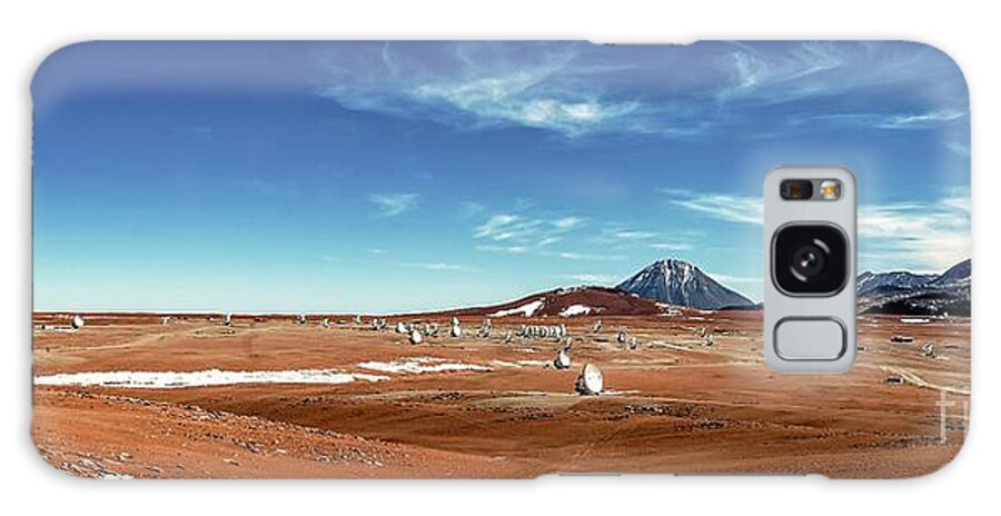 Telescope Galaxy Case featuring the photograph Alma Telescope Array by European Southern Observatory/science Photo Library