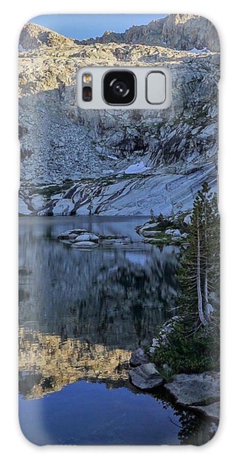 Alta Peak Galaxy Case featuring the photograph Alta Peak Reflection Sequoia National Park by Brett Harvey
