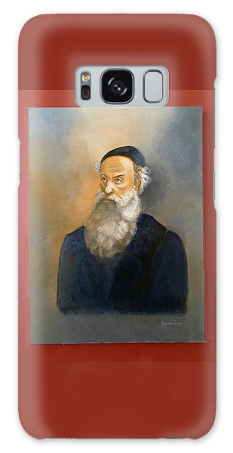 Alter Rebbe Galaxy S8 Case featuring the painting Alter Rebbe Schneur Zalman by Suzanne Giuriati Cerny