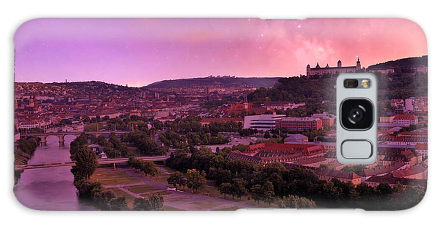 Cities Galaxy Case featuring the photograph An Evening In Wuerzburg Germany by Gerlinde Keating