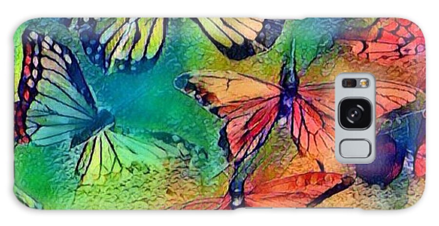  Galaxy Case featuring the photograph Angels Butterfly Wings by Kimberly Woyak