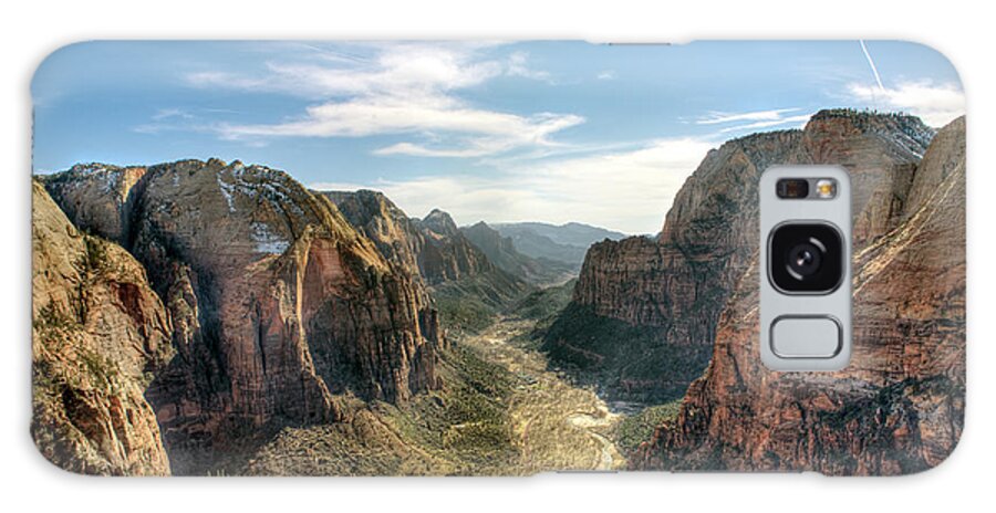 Scenics Galaxy Case featuring the photograph Angels Landing - Zion National Park by Bryant Scannell