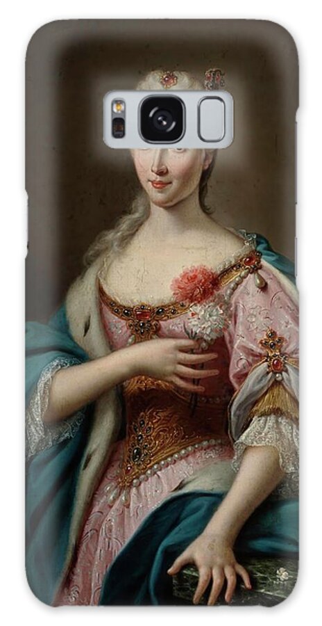 Anonymous Galaxy Case featuring the painting Anonymous / 'Maria Clementina Sobieska', First half 18th century, Italian School. by Anonymous