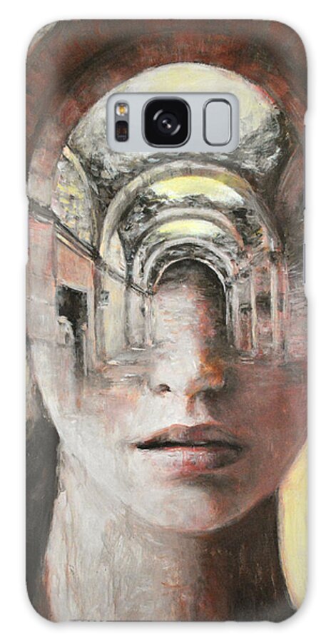 Italy Galaxy Case featuring the painting Anticoblend by Escha Van den bogerd