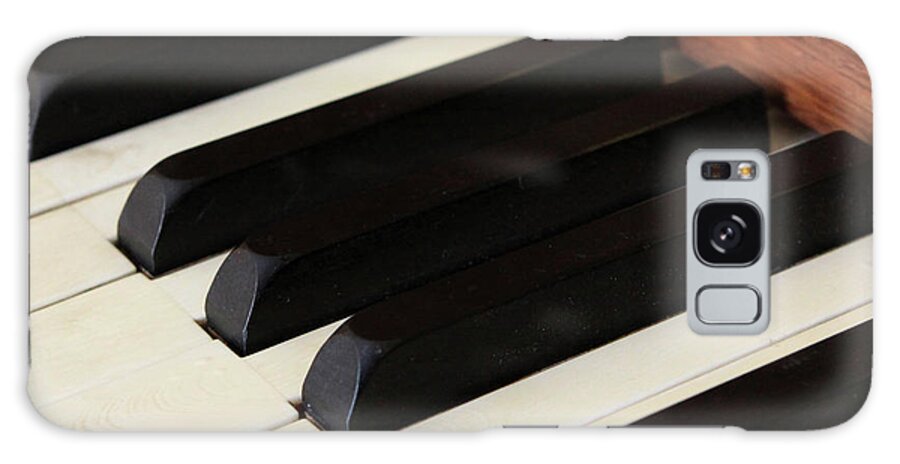 Piano Galaxy Case featuring the photograph Antique Piano by Martine Roch