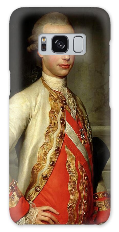 Anton Raphael Mengs Galaxy Case featuring the painting Anton Rafael Mengs / 'Leopold of Lorraine, Grand Duke of Tuscany', 1770, German School. LEOPOLDO II. by Anton Raphael Mengs -1728-1779-