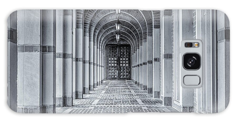 Arch Galaxy Case featuring the photograph Arched Walkway by James Woody