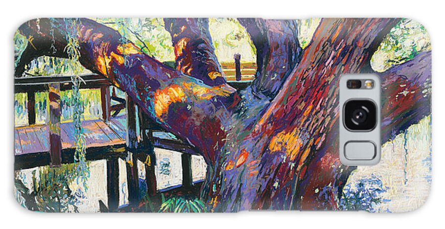 Live Oak Galaxy Case featuring the pastel Arms Wide Open by David Randall