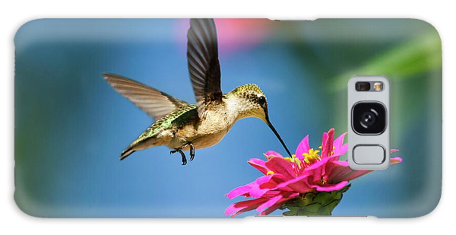 Hummingbird Galaxy Case featuring the photograph Art of Hummingbird Flight by Christina Rollo
