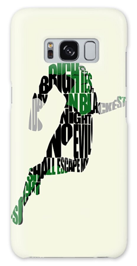 Green Lantern Galaxy Case featuring the digital art Green Lantern by Inspirowl Design