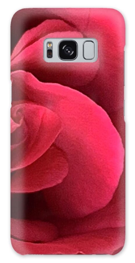 Rose Galaxy Case featuring the photograph As Love Waves In... by Tiesa Wesen