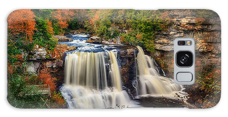 Wv Galaxy Case featuring the photograph Autumn at Blackwater Falls by Amanda Jones