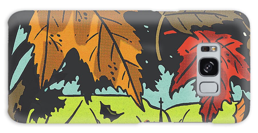 Autumn Galaxy Case featuring the drawing Autumn Country Scene by CSA Images