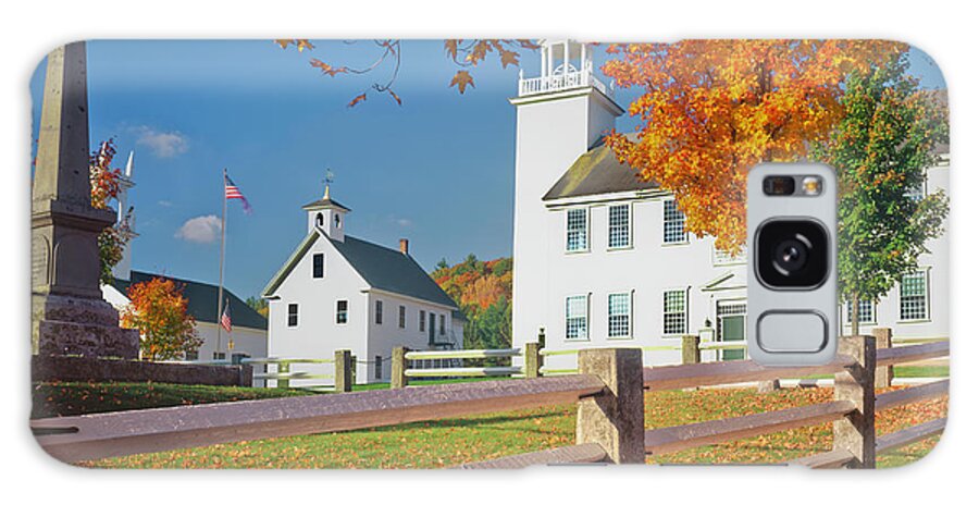 Scenics Galaxy Case featuring the photograph Autumn In New Hampshire by Ron thomas