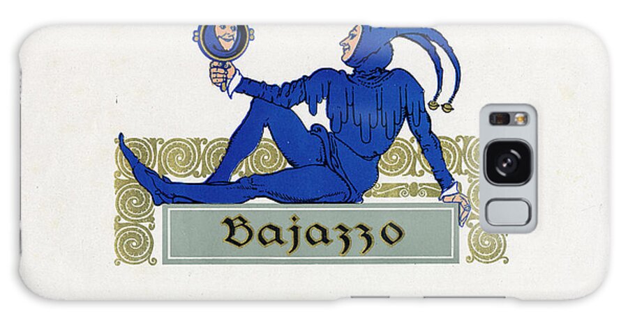 Court Jester Cigar Box Galaxy Case featuring the painting Bajazzo by Art Of The Cigar